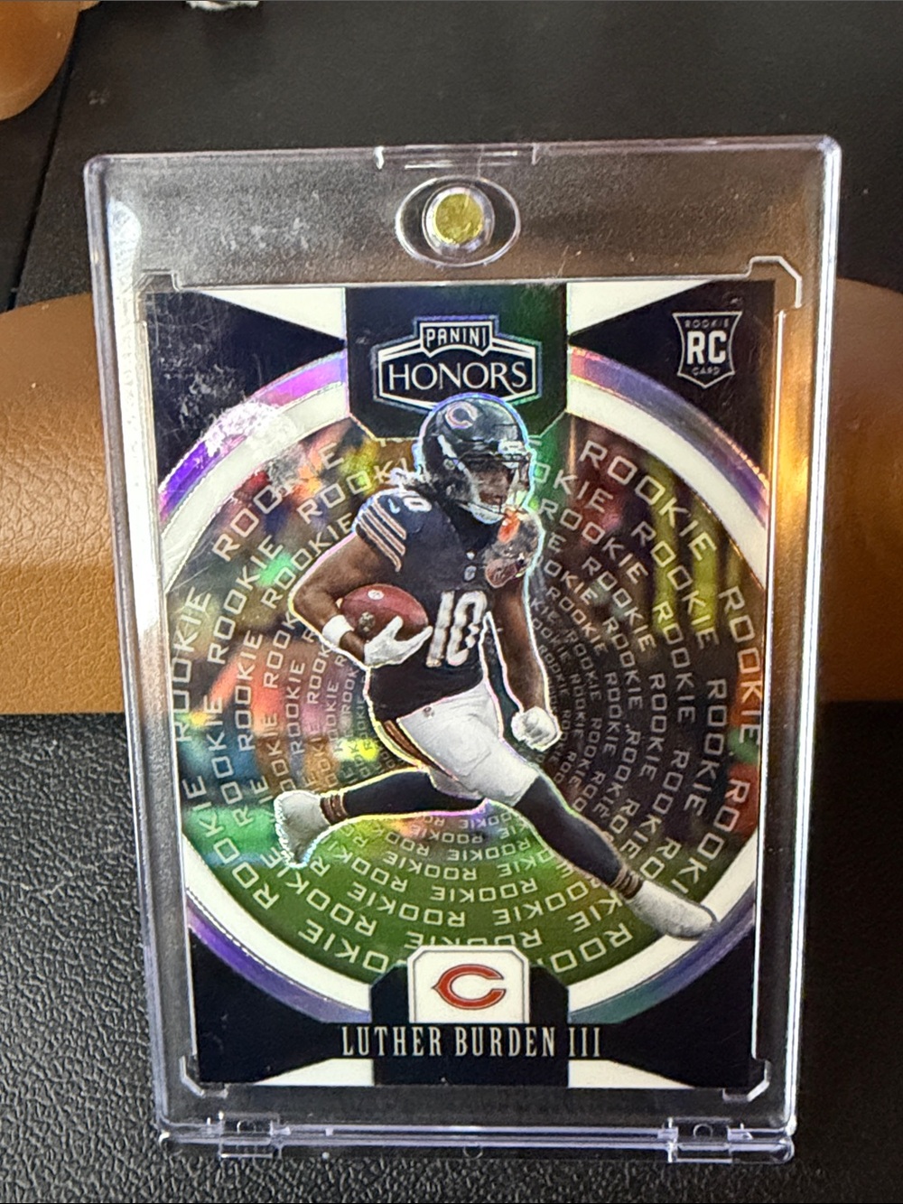 Panini Honors Luther Burden III Rookie Football Card - Chicago Bears 11/99
